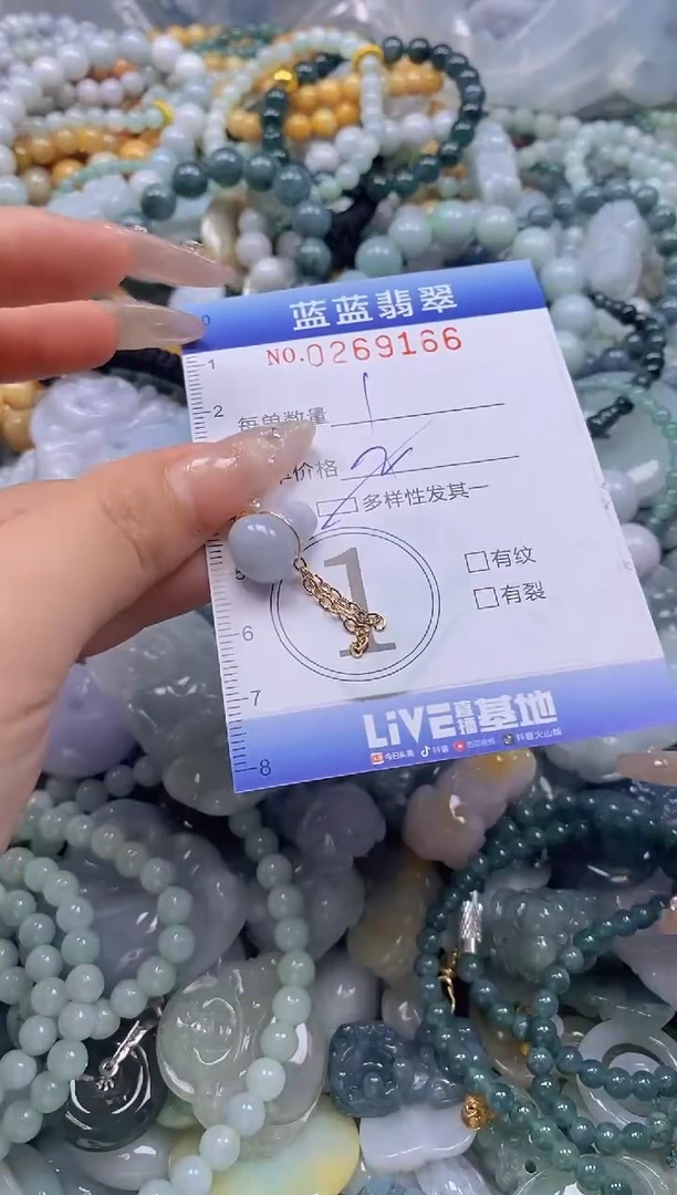 翡翠未镶嵌颈饰闪购0269166多样性发其一