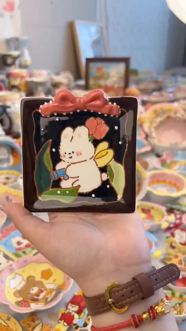 杯子陶景德镇陶瓷手绘微瑕