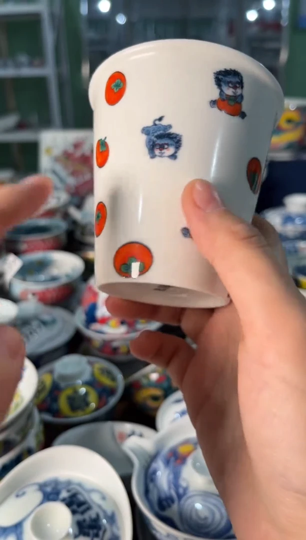 陶瓷昨明景德镇陶瓷：可乐杯