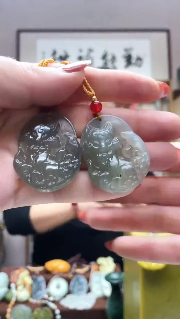 未镶嵌岫玉吊坠·辞旧启新，购享元旦，好物速抢