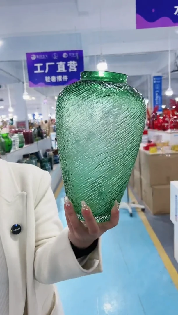 【闪购商品】玻璃花伴你花瓶-微瑕-FHV96