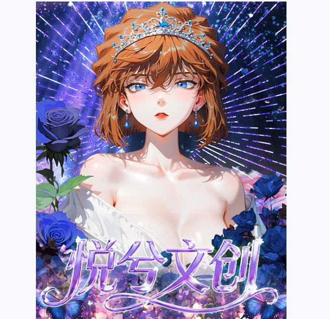 悦兮文创-名侦探柯南 - 全亚克力精品工艺色纸第一弹