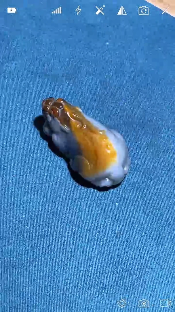 和田玉未镶嵌挂件HY三色貔貅   