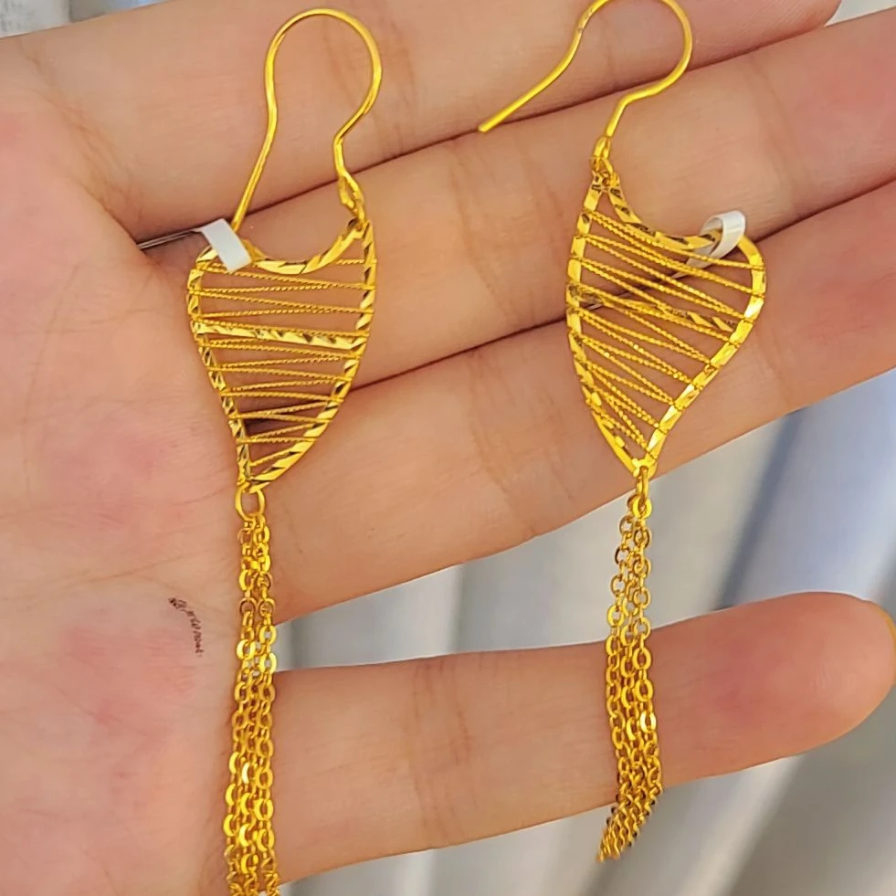 合金耳饰 合金耳环 个性时尚耳环 气质设计感爆款休闲耳环 644号