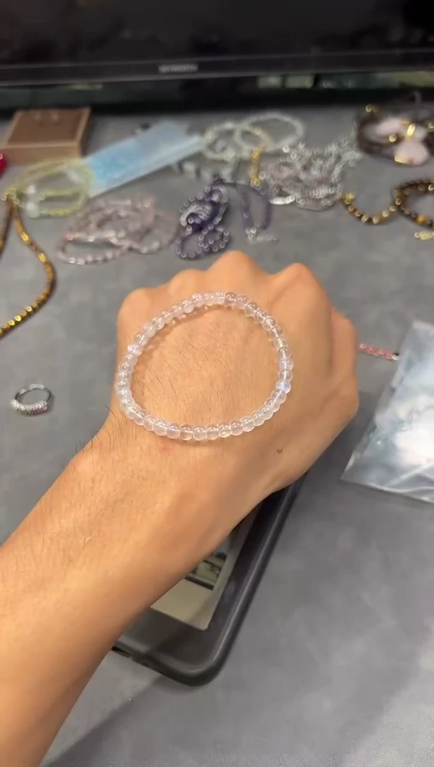 手串未镶嵌长石手串多样性发一