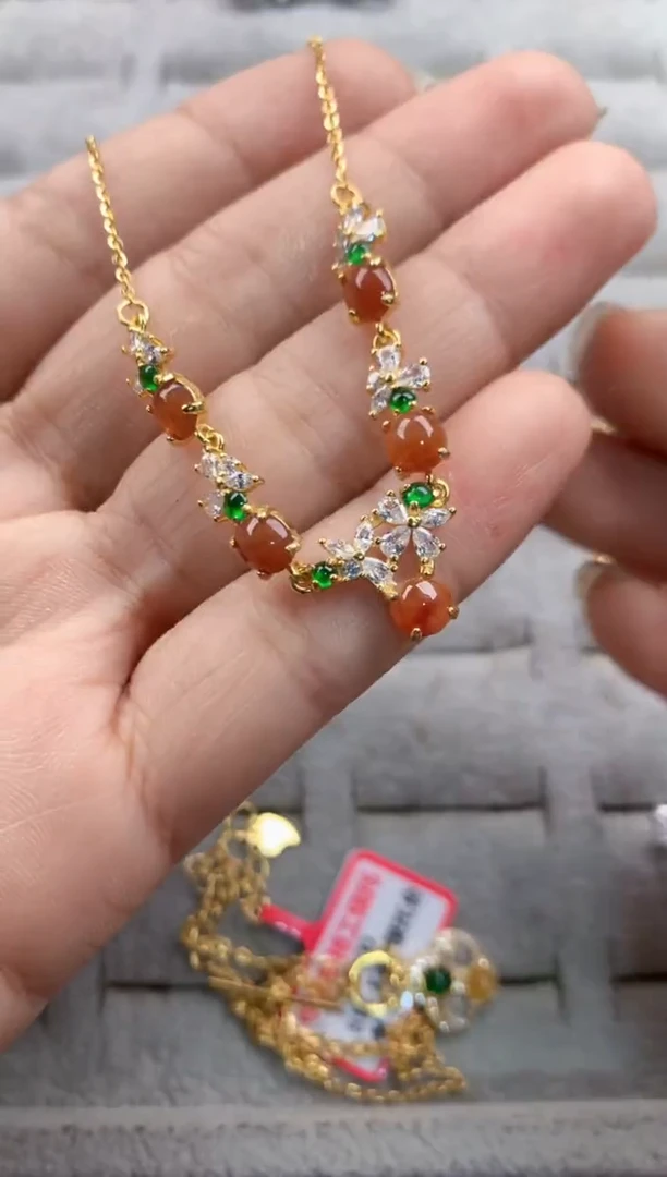 银S925镶嵌戒指翡翠4444----6