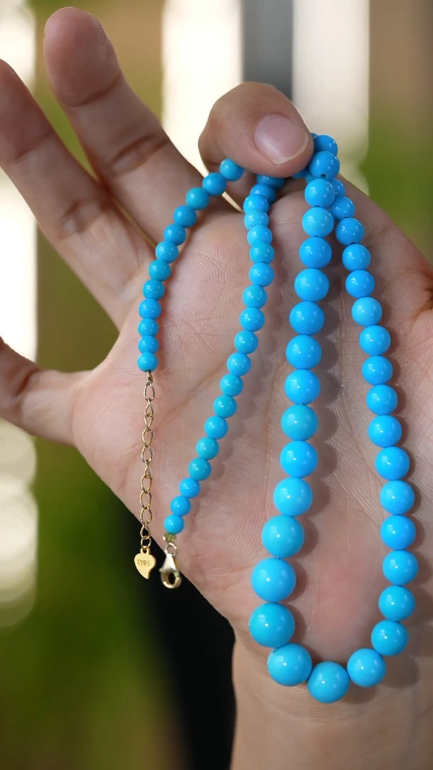 未镶嵌绿松石塔链秒拍号23