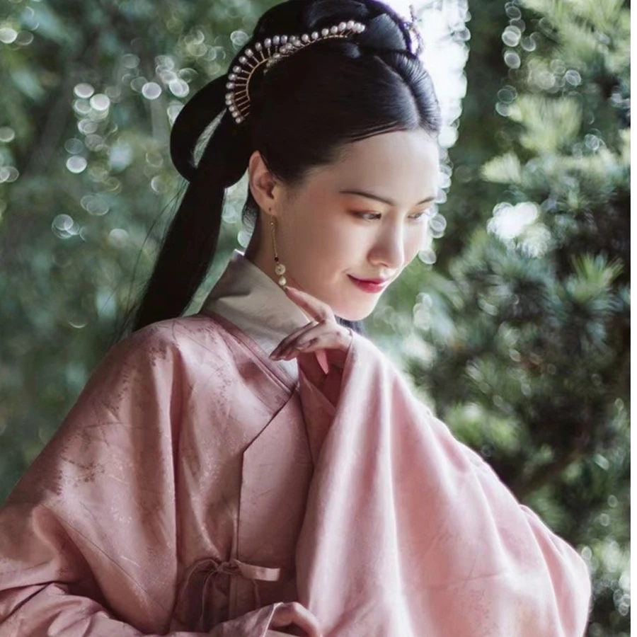 京云染原创【来风吟】日常百搭明制交领琵琶袖短袄半袖汉服古风大袖