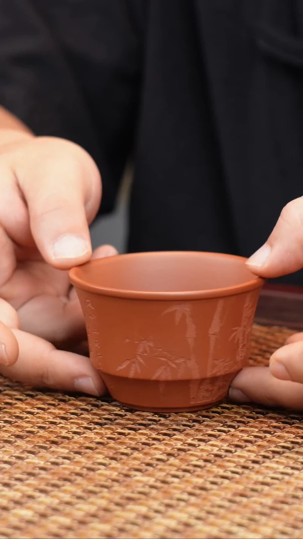 茶壶紫砂宜兴紫砂主人杯竹子