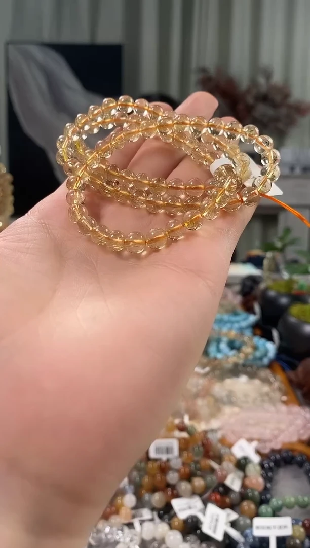 未镶嵌手链水晶发晶