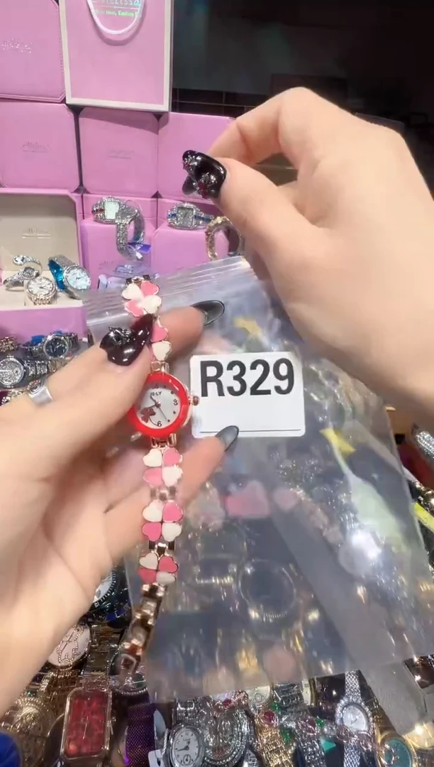 石英机芯不锈钢不锈钢直播定闪专用