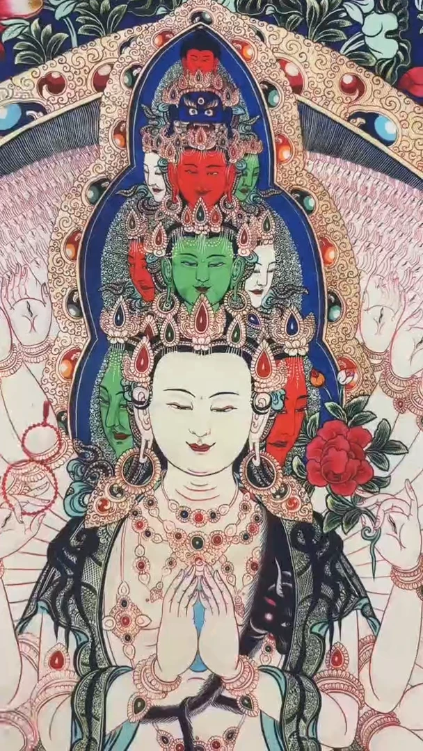 装裱画唐卡藏艺阁精美绘画作品TK16021