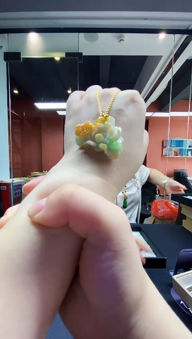 颈饰未镶嵌翡翠翡翠吊坠