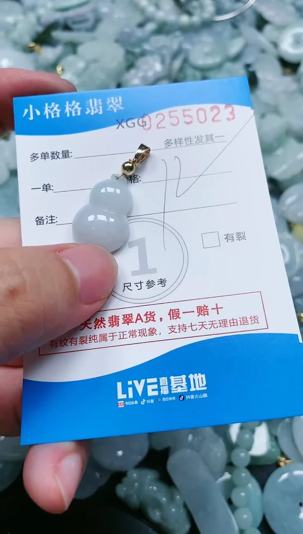 翡翠未镶嵌颈饰闪购商品0255023