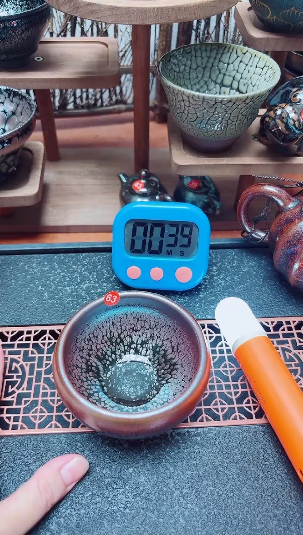 茶盏溪*63号建盏工匠茶器