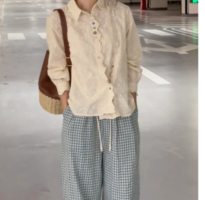 2025春季新款网红同款洋气减龄气质休闲修身上衣裤子女美丽1