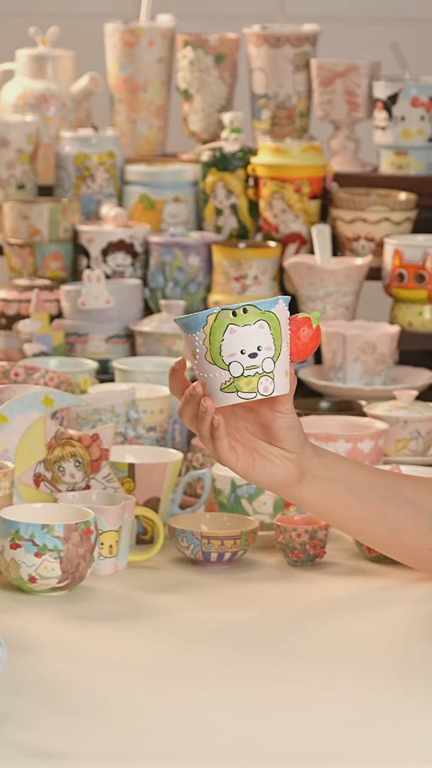 其他景德镇釉下彩手绘设计师款陶瓷