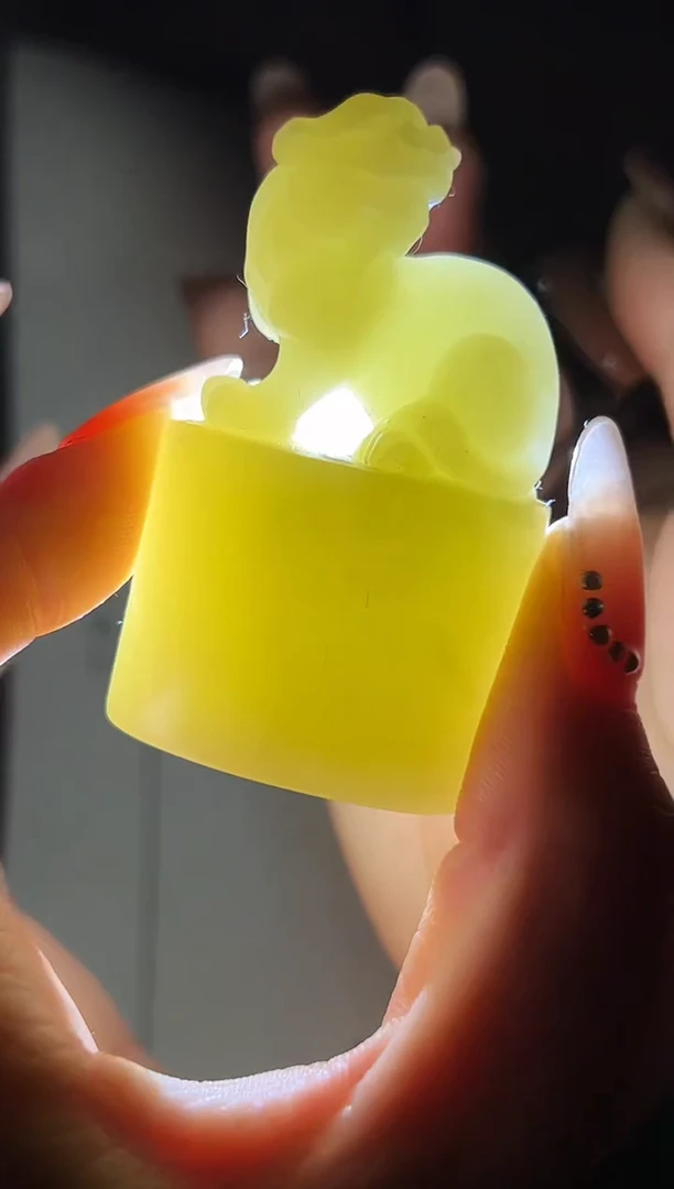 【闪购商品】寿山石印石朱江浩2字篆刻定制不退不换0147183