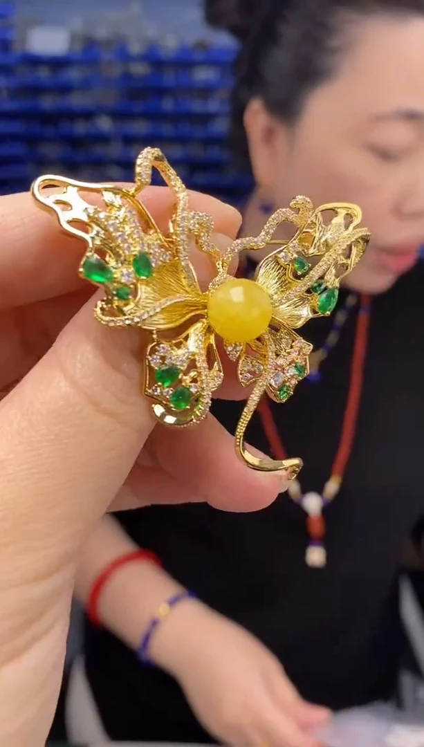 蜜蜡吊坠(不含链)未镶嵌TXZ9764