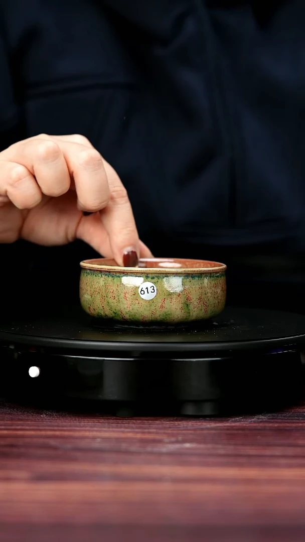 其他613#李盼龙一级品原矿钧瓷普洱杯