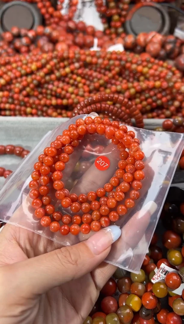 未镶嵌手串南红玛瑙6.1