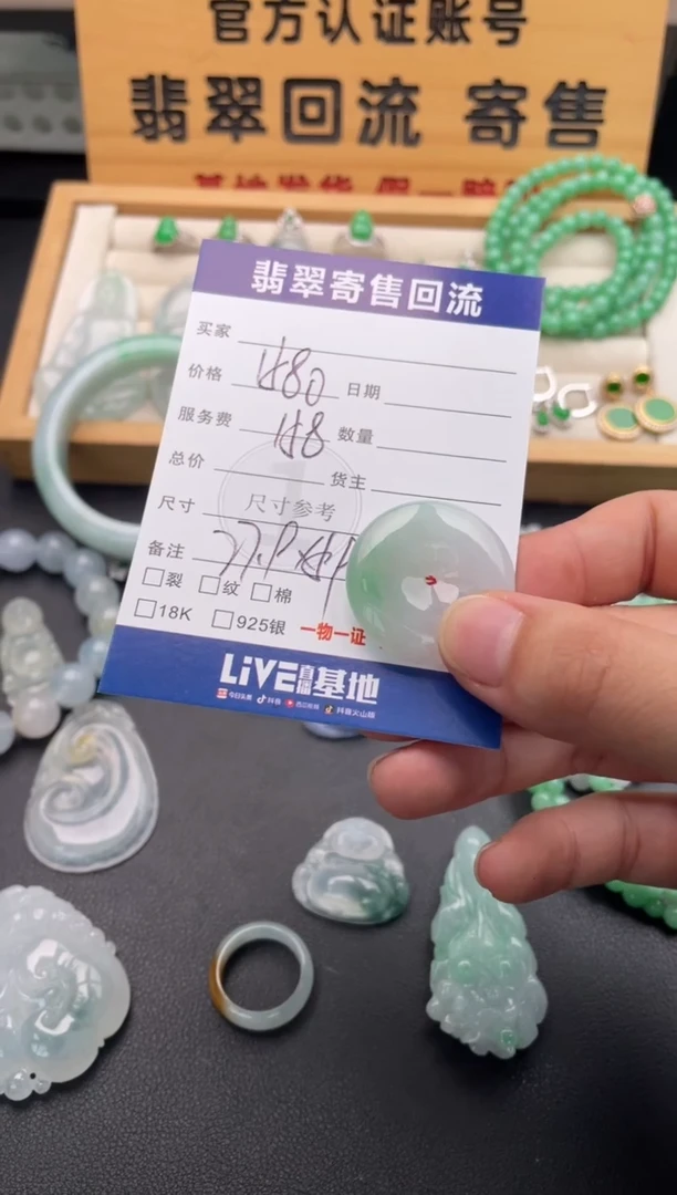 颈饰未镶嵌翡翠10146612