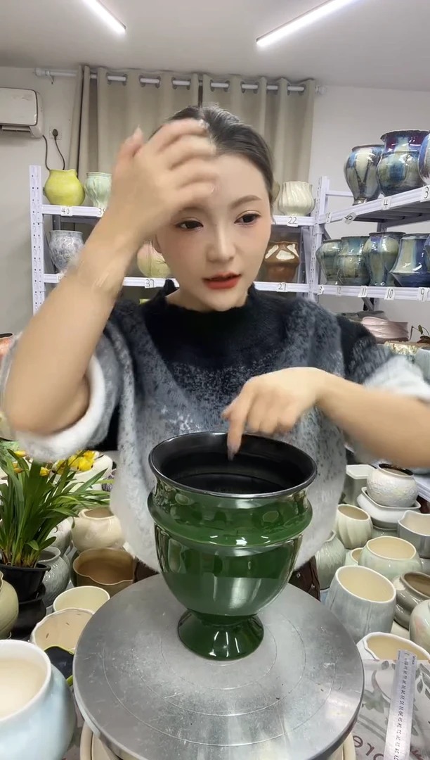 【花盆链接】  高 ： 20口：15