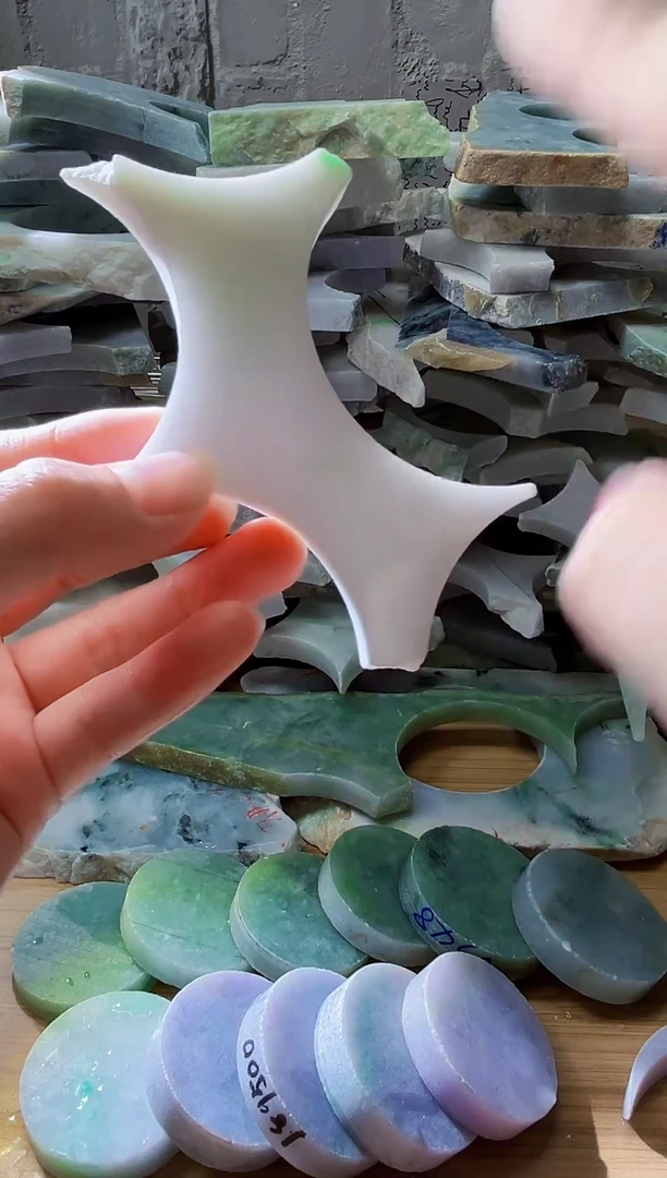 裸石翡翠天然翡翠A货余 南 463