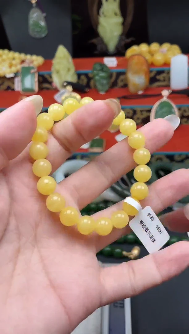 手链蜜蜡未镶嵌m077