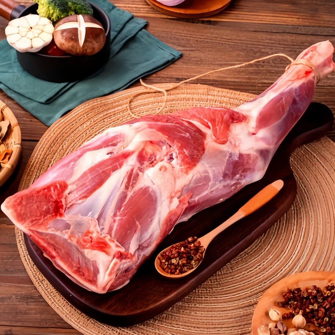 内蒙古草原跑坡羊羊前腿5斤包邮内蒙古草原羊肉食材烤羊腿