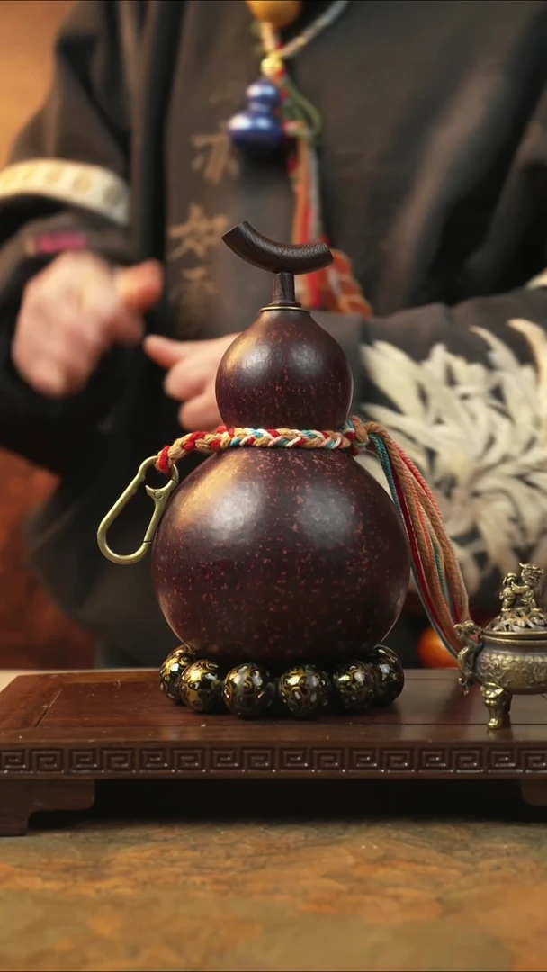 166大漆一物一拍记葫堂出品【不带手串】