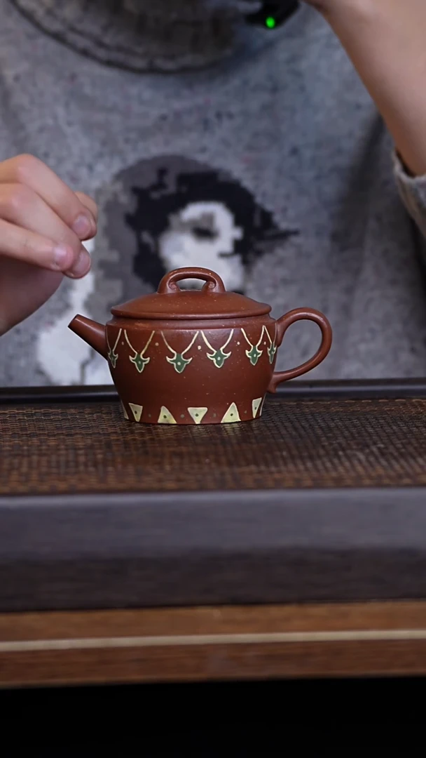 茶壶紫砂宜兴手工原矿紫砂壶001