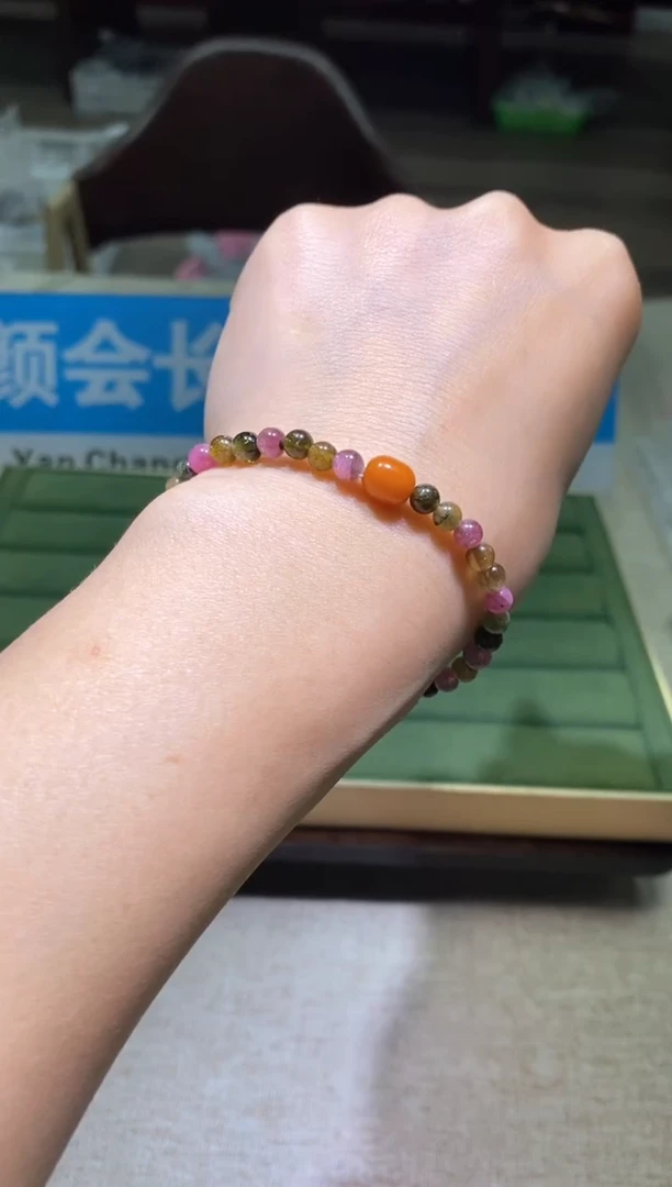 【闪购商品】碧玺手链未镶嵌多样性发一件083