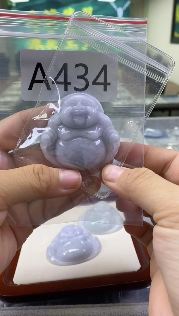 未镶嵌挂件翡翠福**满a434