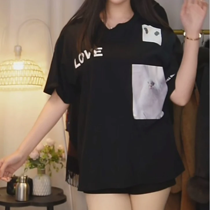 95新 BURBERRY/博柏利 巴宝莉和平鸽短袖/FY0354