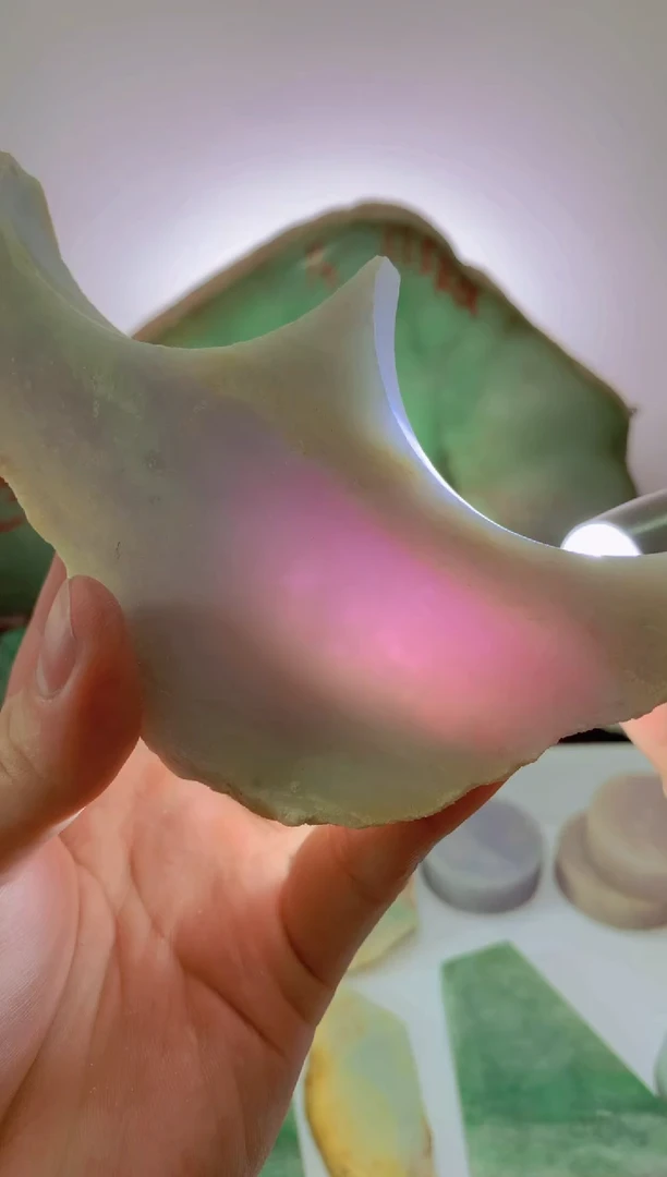 翡翠裸石天然缅甸翡翠A货裸石347