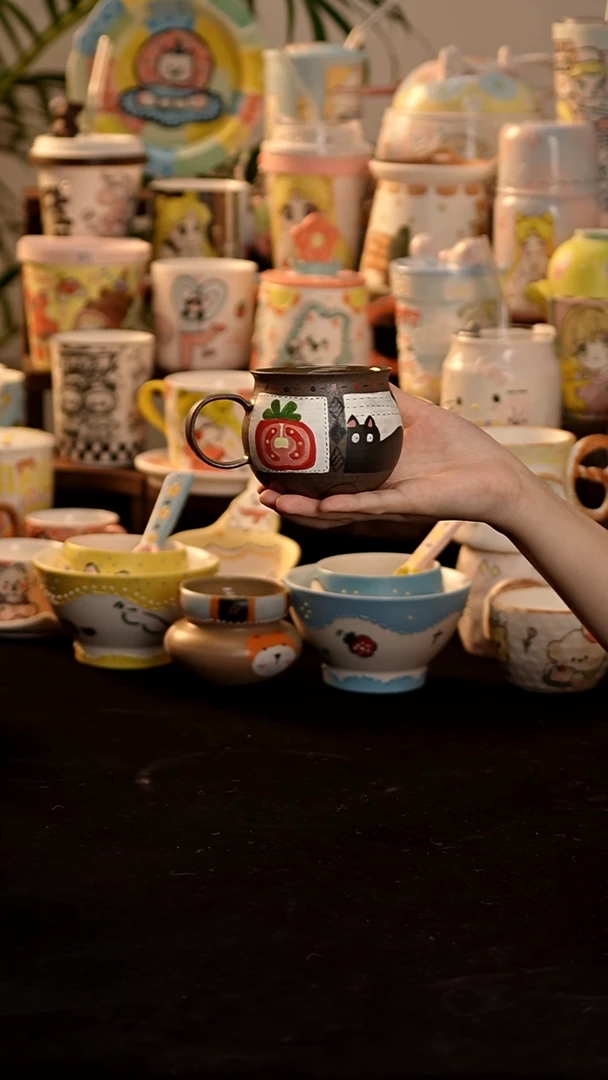 其他景德镇釉下彩手绘设计师款陶瓷