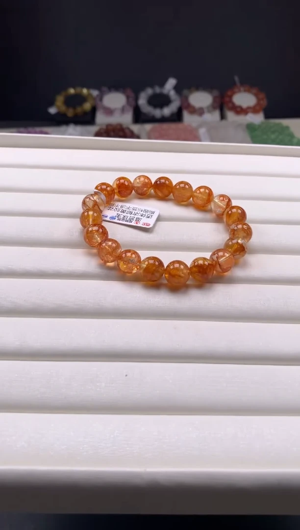 【闪购商品】水晶手串未镶嵌多样性发其一 11mm A86