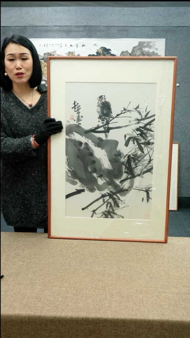 【闪购商品】国画62*92郑志超老师花鸟