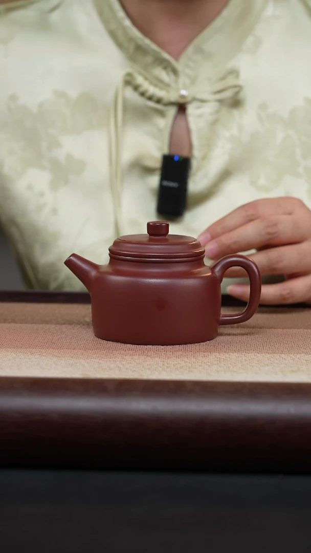 茶壶紫砂龙血砂-德钟MH-1949