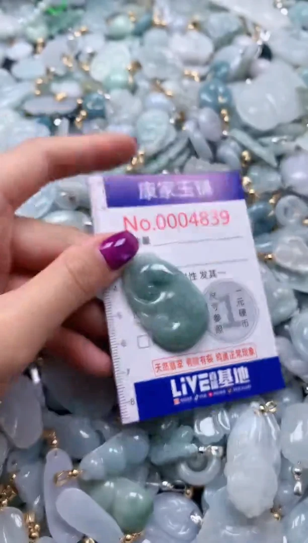 颈饰未镶嵌翡翠4839