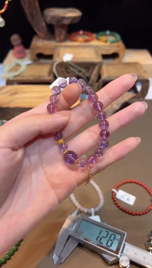 水晶手链未镶嵌手饰@@F4903