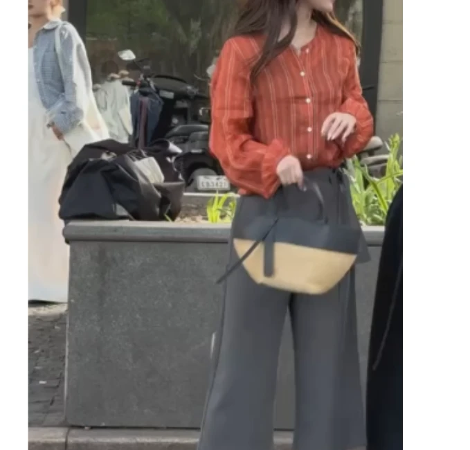 2025夏季新款网红同款洋气减龄气质休闲上衣裤裙两件套5G-BI