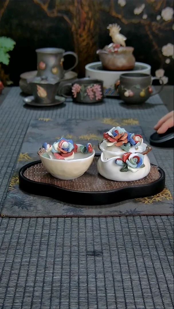 黄老师七彩玫瑰套装