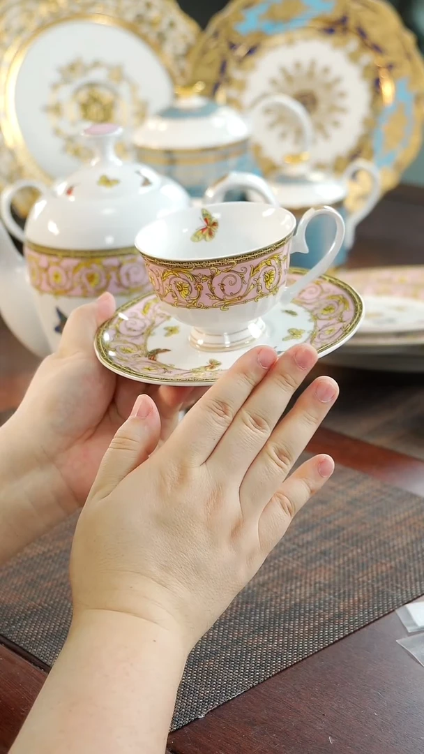 瓷片咖啡杯碟 福利价  微瑕