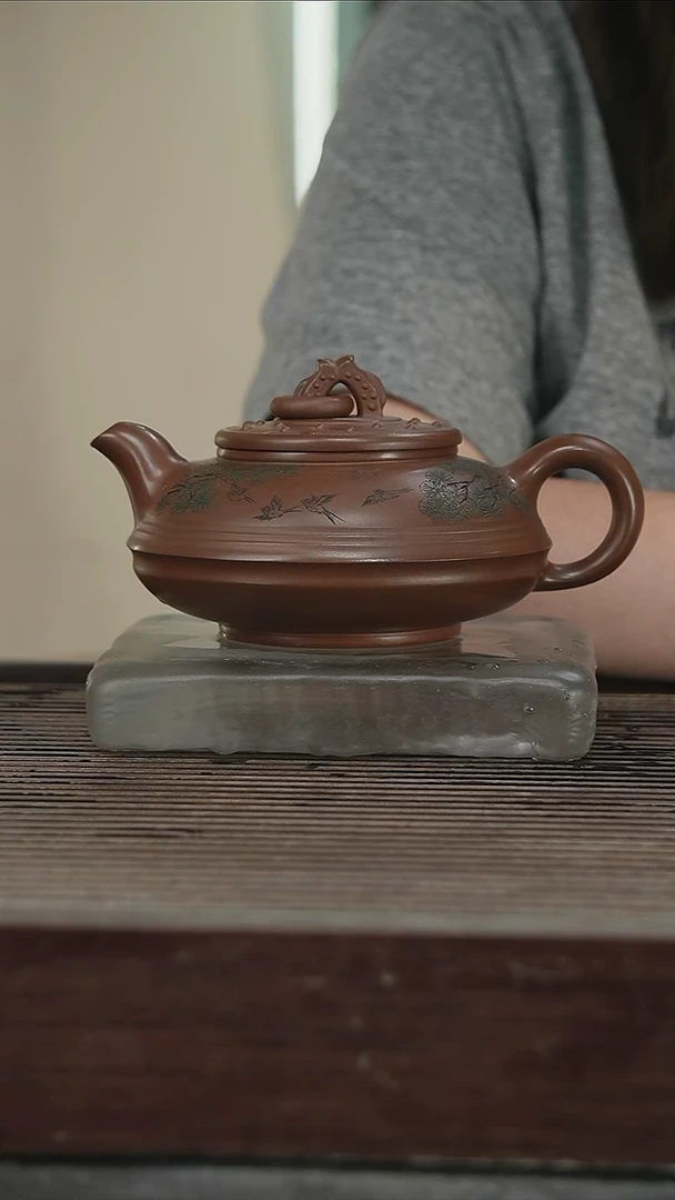 茶壶紫砂43号500CC