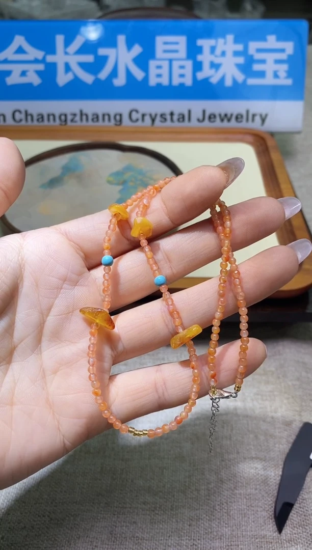 【闪购商品】南红玛瑙颈饰未镶嵌多样性发一件366