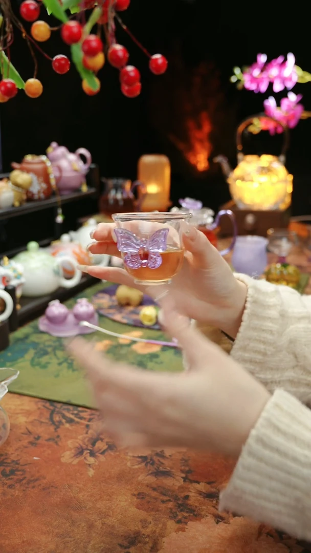 【闪购商品】蝴蝶品茗杯60cc@@@@@@@@