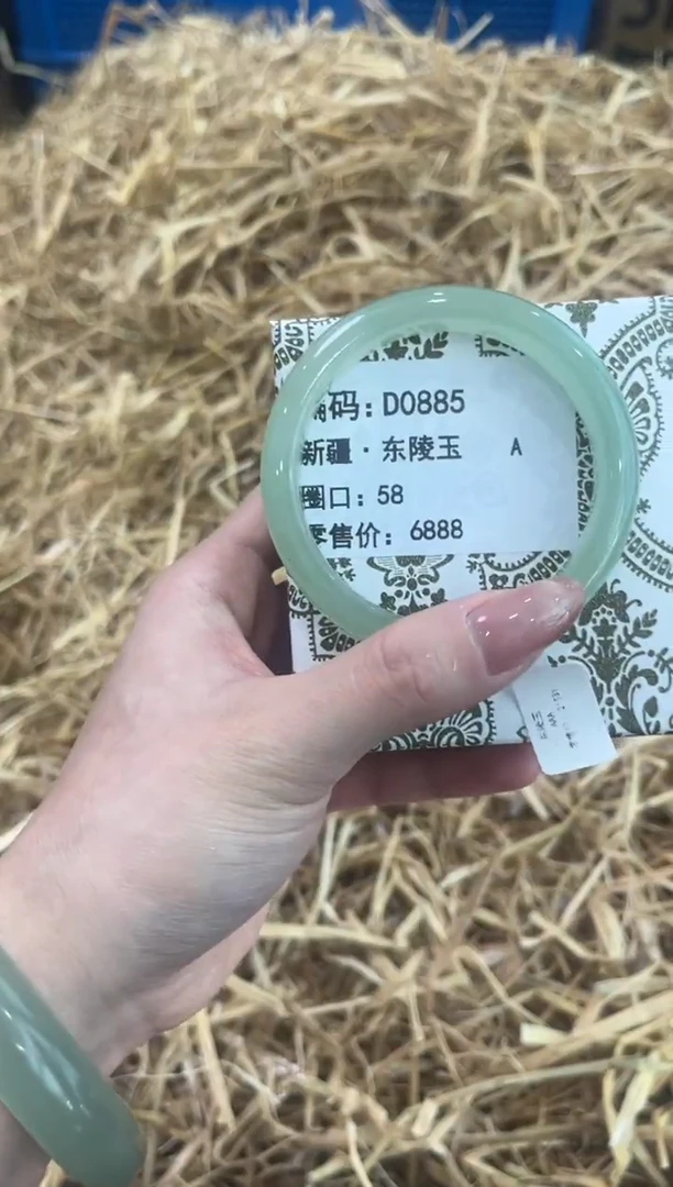 未镶嵌手镯石英质玉D0885