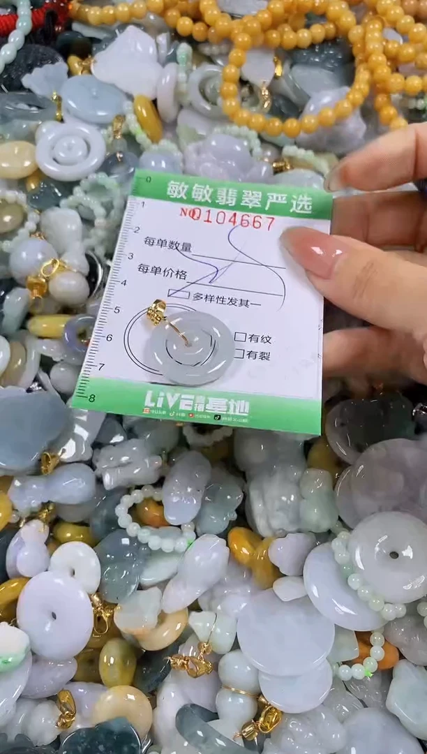 【闪购商品】翡翠颈饰未镶嵌闪购0104667多样性发其一